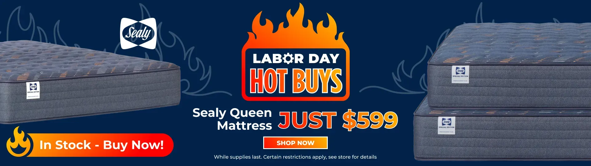 Hot Buy Sealy Queen Mattress